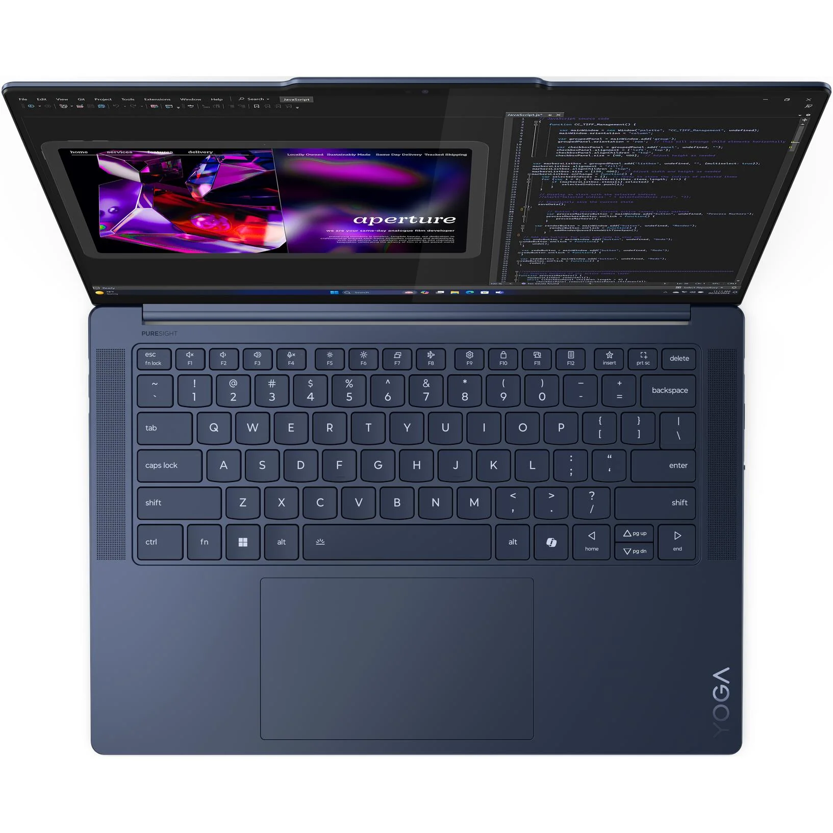 Lenovo Yoga Slim 7x 14.5" 3K OLED Copilot+ AI PC Laptop (Snapdragon X Elite)[1TB]