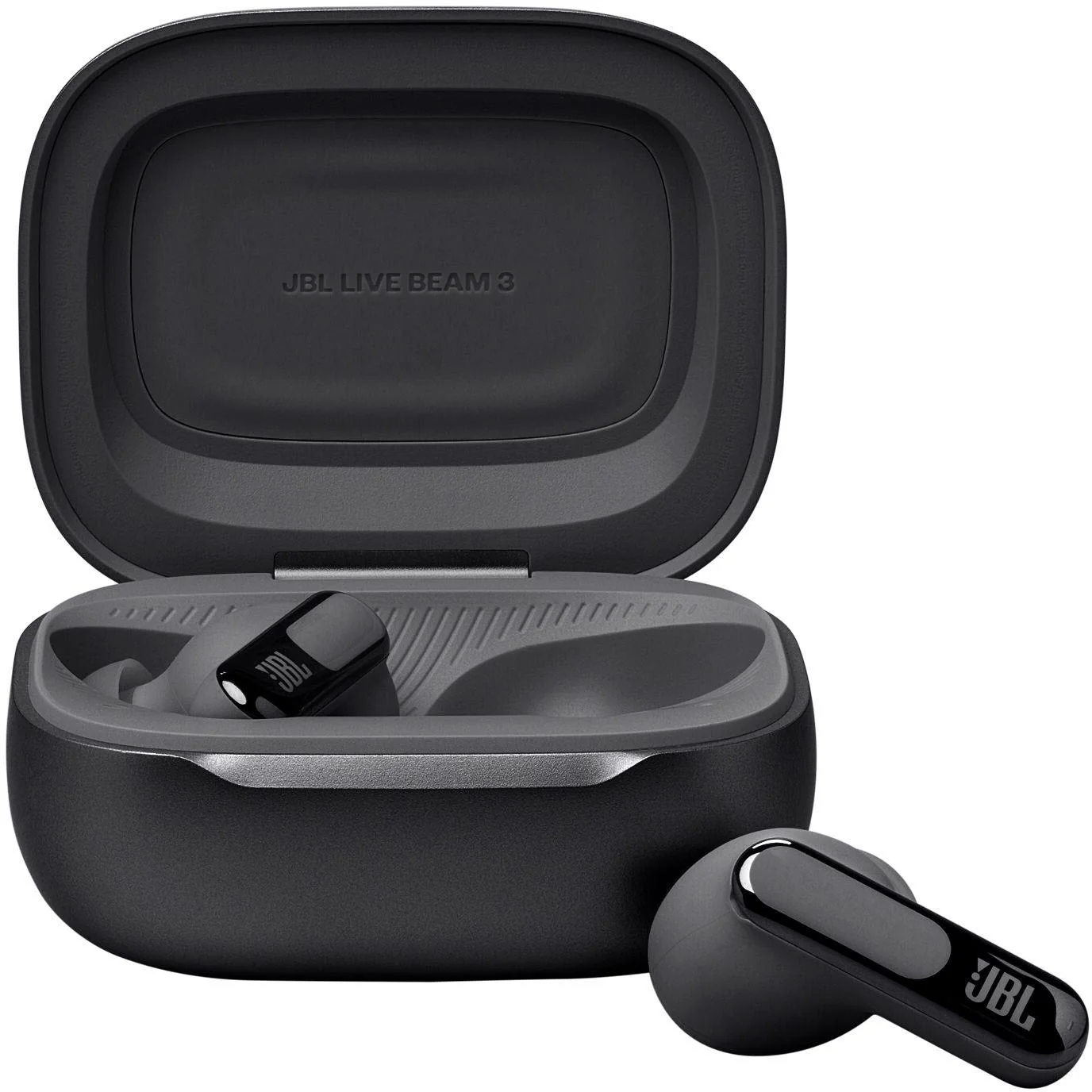 JBL Live Beam 3 TWS Noise Cancelling In-Ear Headphones (Black)