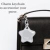 Kate Spade Star Charm Keychain for AirTag