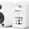 Kanto UKI 100W Desktop Speakers with Bluetooth (Matte White)